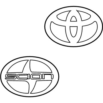 Toyota SU003-06697 Symbol Emblem