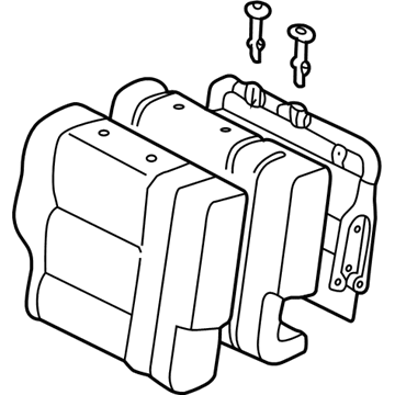 Toyota 79240-0C020-B0 Back Assembly Seat, RH