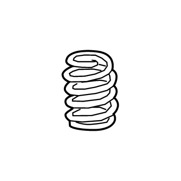 Toyota 48231-0A110 SPRING, COIL, RR