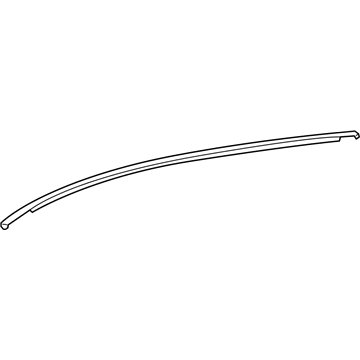 Toyota 75555-12170 MOULDING, Roof Drip