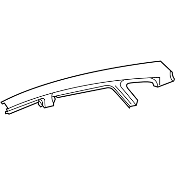 Toyota 61213-12050 Rail, Roof Side, Outer