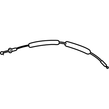 Toyota 69750-06190 Cable Assembly, Front Door