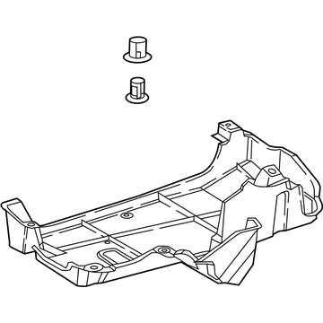Toyota 57628-F4010 Cover, Rear Floor Side
