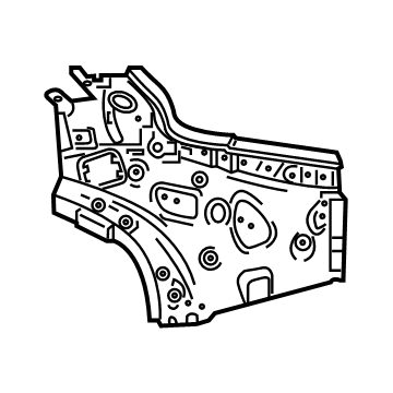 Toyota 61731-33160 Panel, Roof Side, In