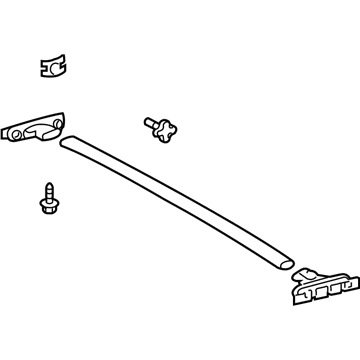 Toyota 63409-35010 Support Sub-Assy, Roof Rack, Center