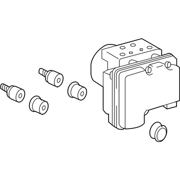 2006 Scion tC ABS Pump And Motor Assembly - 44050-21100