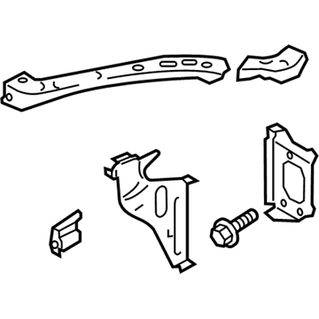 2019 Toyota 86 Radiator Support - SU003-01369