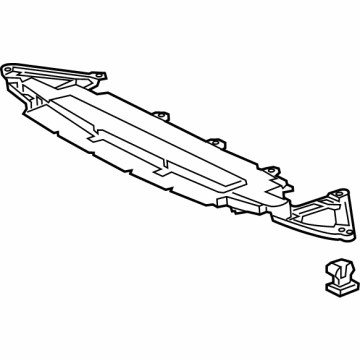Toyota 52618-06040 ABSORBER, Front Bumper