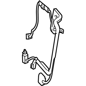 Toyota 89746-60030 Harness, Electrical Key Wire