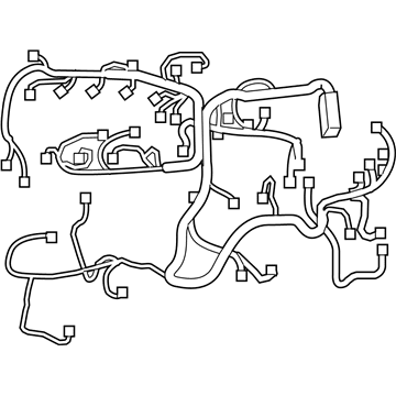 Toyota 82121-12L50 Wire, Engine