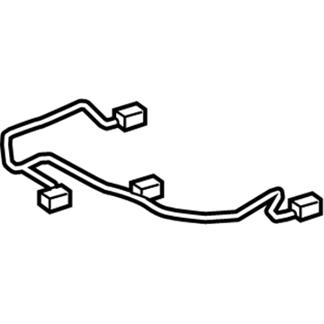 Toyota 82191-0D020 Wire, Front Seat, RH