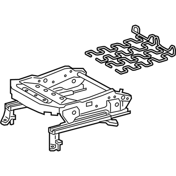 Toyota 71620-0D390 Spring Assembly, Front Seat