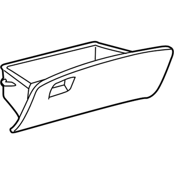 Toyota Glove Box - 55501-0T010-B0