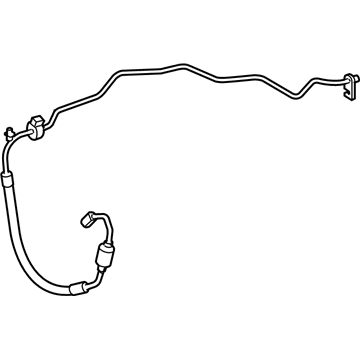 Toyota 88704-07070 Hose Sub-Assy, Suction