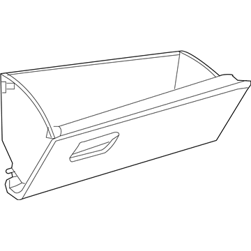 Toyota 55550-47130-C0 Door Assembly, Glove Compartment
