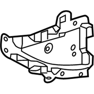 Toyota 61104-47080 GUSSET Sub-Assembly, Front