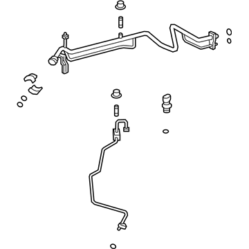 2012 Toyota Yaris A/C Hose - 88710-52040