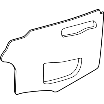 Toyota 67831-21030 Cover, Front Door Service Hole