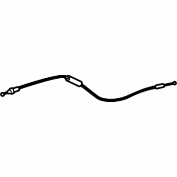 Toyota 69730-48090 Cable Assembly, Rr Door