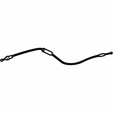 Toyota 69770-48100 Cable Assembly, Rr Door