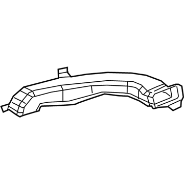 Toyota 55845-33180 Duct, Heater To REGI