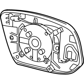 Toyota 87961-48B40 Mirror Outer, LH