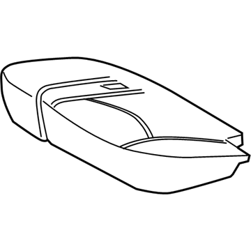 Toyota 71612-0R010 Pad, Rear Seat Cushion