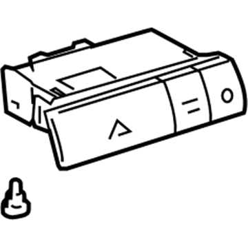 Toyota 84330-47030 Switch Assy, Hazard Warning Signal