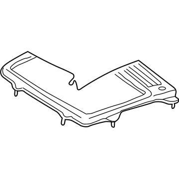 Toyota 63142-06900 Reinforcement, Roof Panel