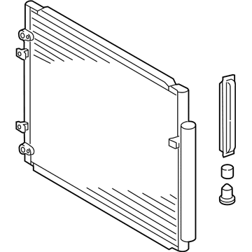 Toyota Highlander A/C Condenser - 88460-48111