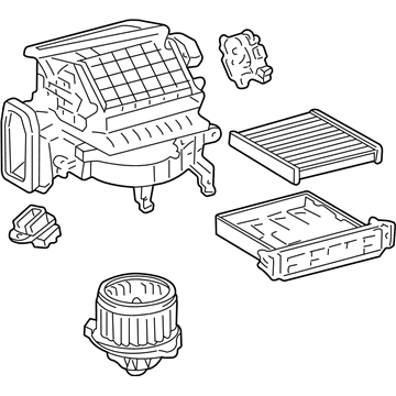 Toyota 87130-06080 Blower Assembly