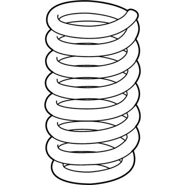 Toyota 48131-WAA06 Spring, Coil, Fr