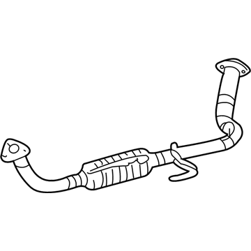 2004 Toyota Sequoia Exhaust Pipe - 17450-0F060