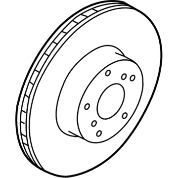 Toyota SU003-00586 Front Disc