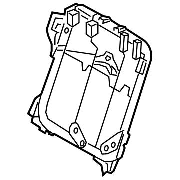 Toyota 71017-12B90 Frame Sub-Assembly, Rr S