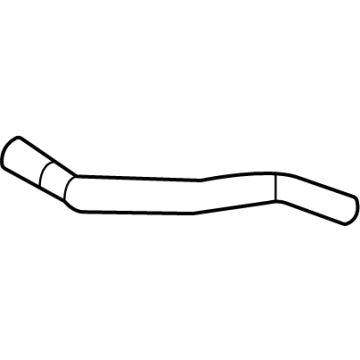 Toyota 16297-25020 Hose, Water By-Pass