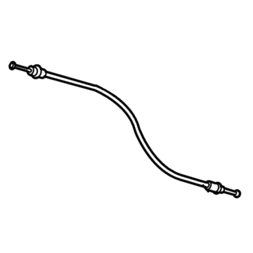 Toyota 69770-60050 Cable Assembly, Rear Door