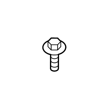 Toyota 90118-WA099 Hex Bolt With Washer
