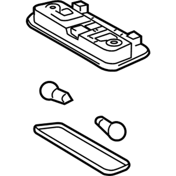 Toyota 81260-14080-B9 Lamp Assembly, Map