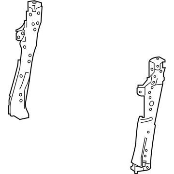 Scion Radiator Support - 53202-12520