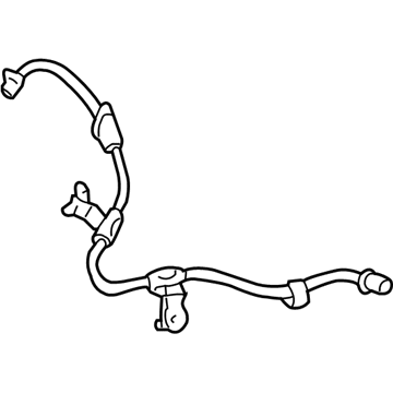 Toyota 89516-21040 Wire, Skid Control Sensor