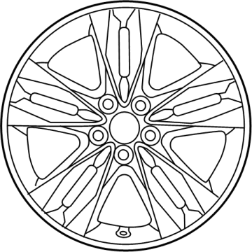 Toyota Sienna Spare Wheel - 4260D-08020