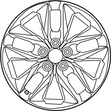 Toyota 42611-08160 Wheel, Disc