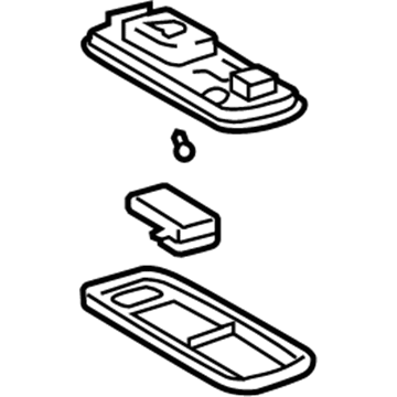 Toyota 81260-20280-B1 Lamp Assembly, Map