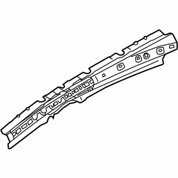 Toyota 61213-WB004 Rail, Roof Side, Out