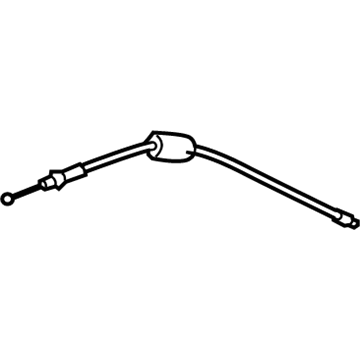 Toyota 69750-0E040 Cable Assembly, Front Door