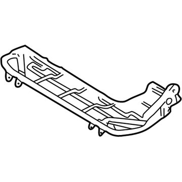 Toyota 71016-60060 Frame Sub-Assy, Rear Seat Cushion, LH