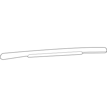 Toyota 75555-62030 MOULDING, Roof Side