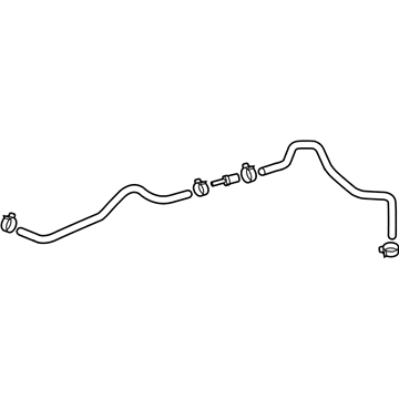 Toyota 23820-21170 Hose Assembly, Fuel VAPO