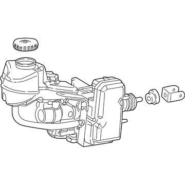 2020 Toyota Corolla Brake Master Cylinder - 47050-12C40